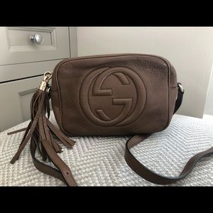 Gucci Soho Small leather disco bag with tassel